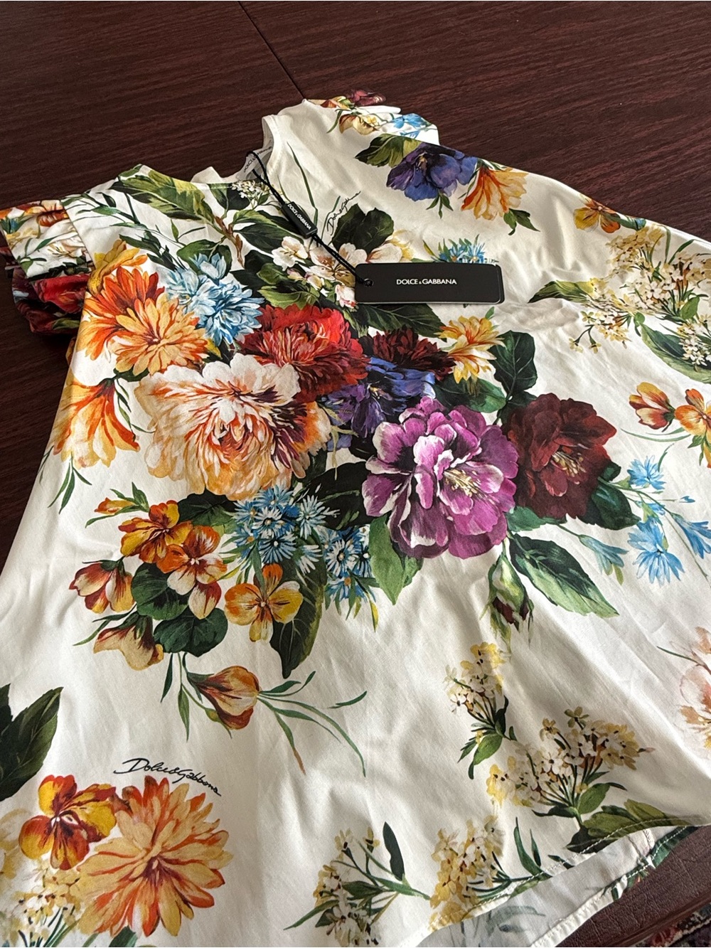 Dolce & Gabbana Floral Baby Dress - Limited Edition